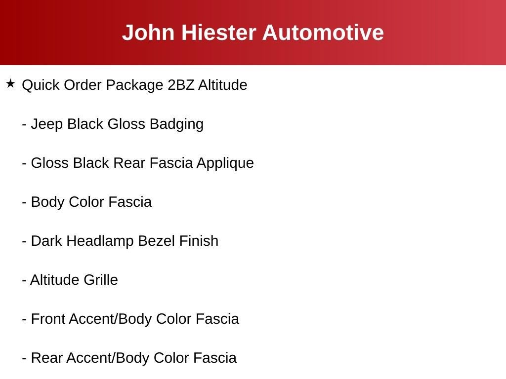 2018 Jeep Grand Cherokee Altitude 4x2