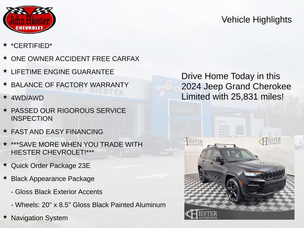 2024 Jeep Grand Cherokee Limited 4x4