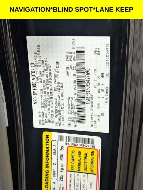2024 Ford Mustang GT Premium Fastback