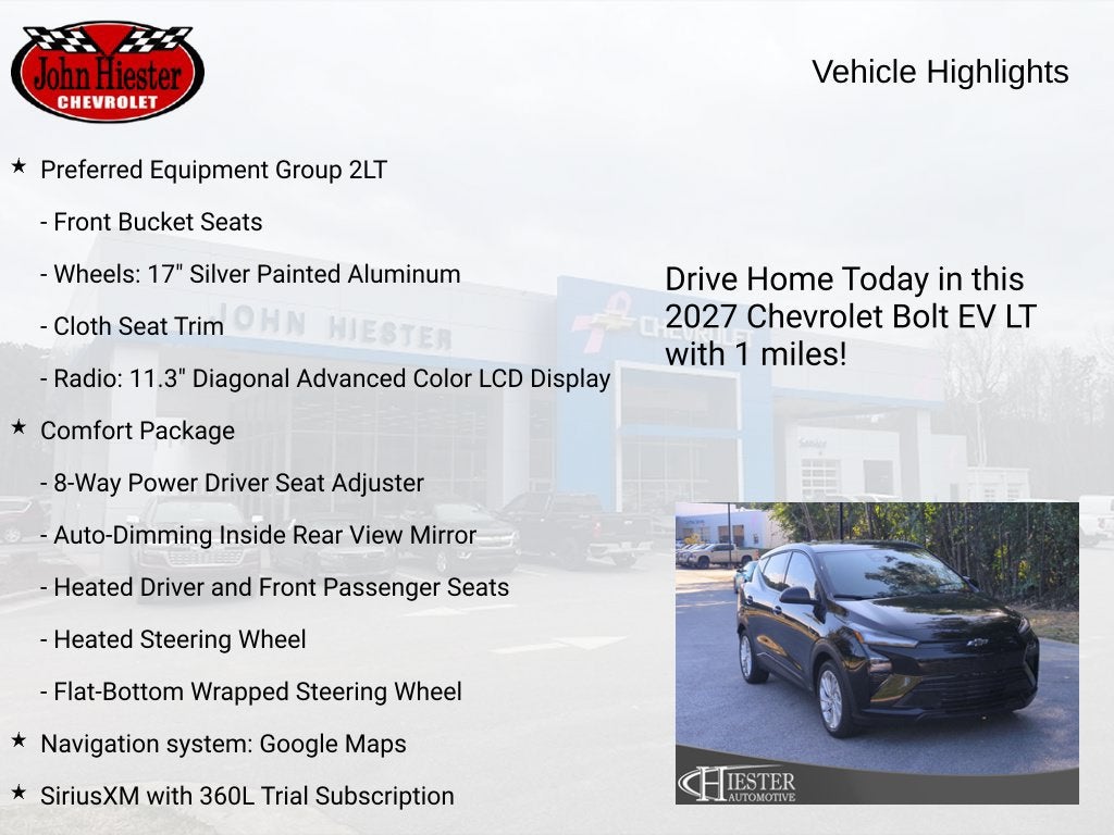 2027 Chevrolet Bolt LT