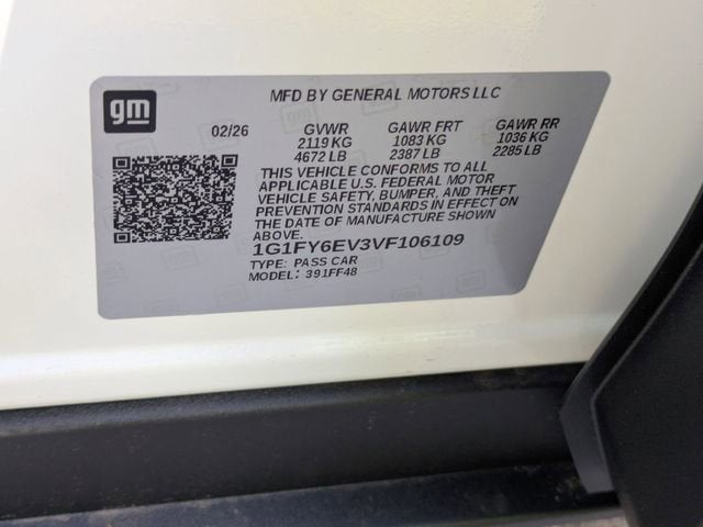 2027 Chevrolet Bolt LT