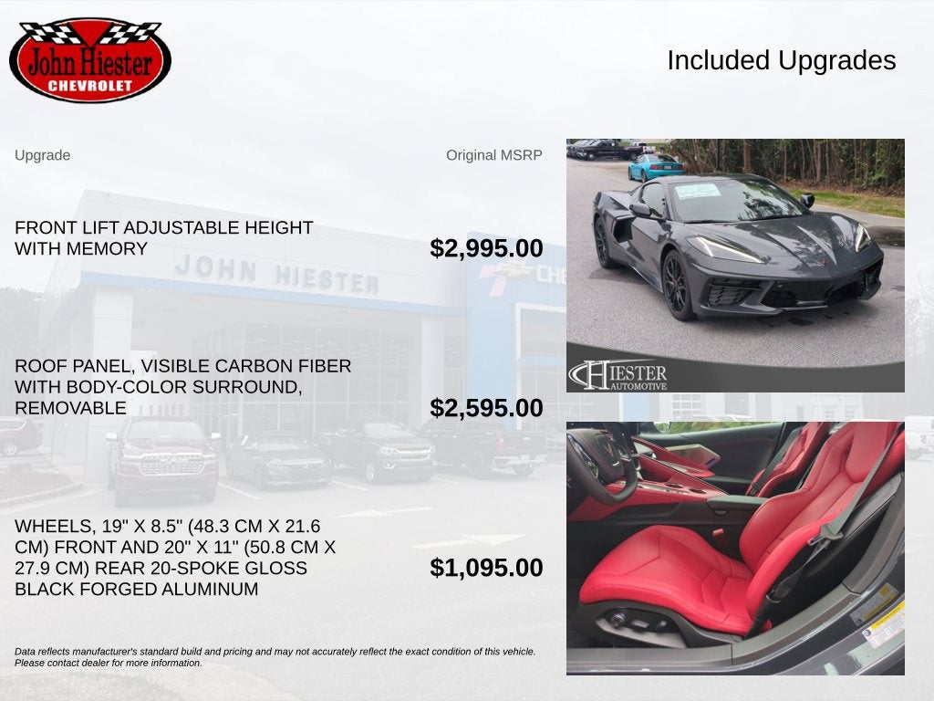 2027 Chevrolet Corvette Stingray 2LT