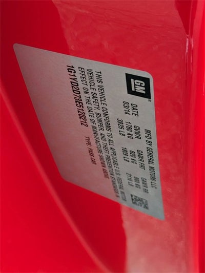 2014 Chevrolet Corvette Stingray 2LT