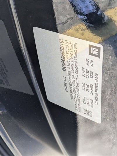 2015 Chevrolet Corvette Z06 Z06 3LZ