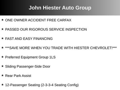 2023 Chevrolet Express Passenger 3500 1LS