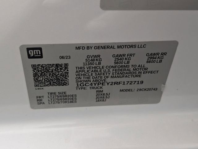 2024 Chevrolet Silverado 2500 HD LTZ