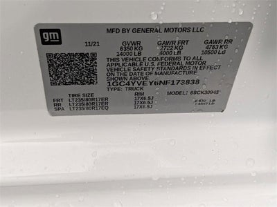 2022 Chevrolet Silverado 3500 HD High Country DRW