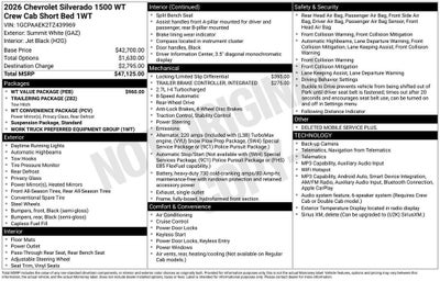 2026 Chevrolet Silverado 1500 WT
