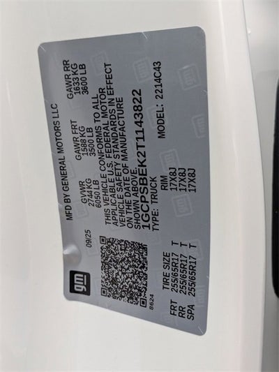 2026 Chevrolet Colorado WT