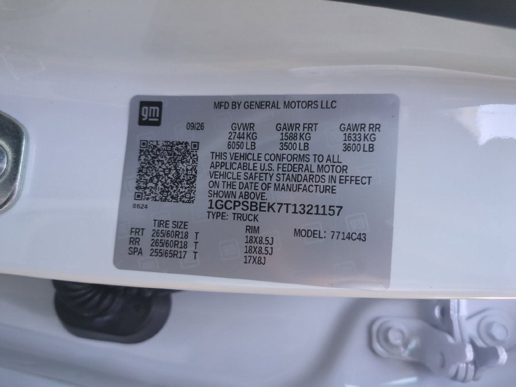 2026 Chevrolet Colorado Work Truck - Photo 38