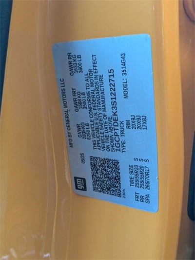 2025 Chevrolet Colorado Z71