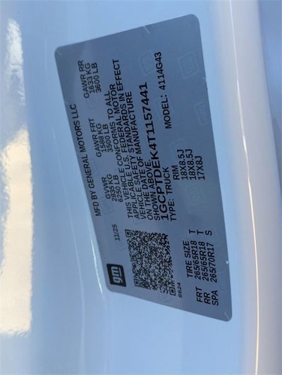 2026 Chevrolet Colorado Z71