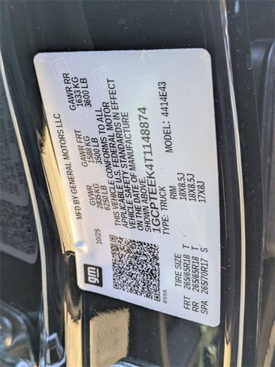 2026 Chevrolet Colorado Trail Boss