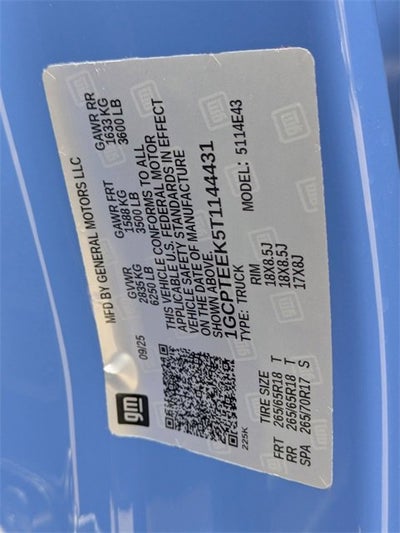 2026 Chevrolet Colorado Trail Boss