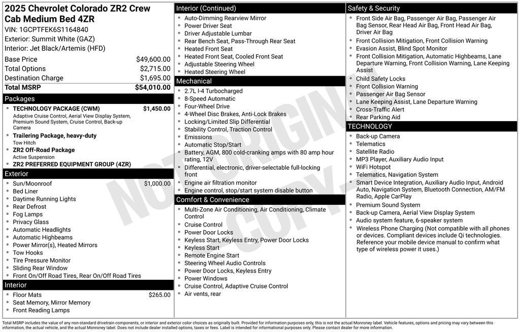 2025 Chevrolet Colorado ZR2 - Photo 44