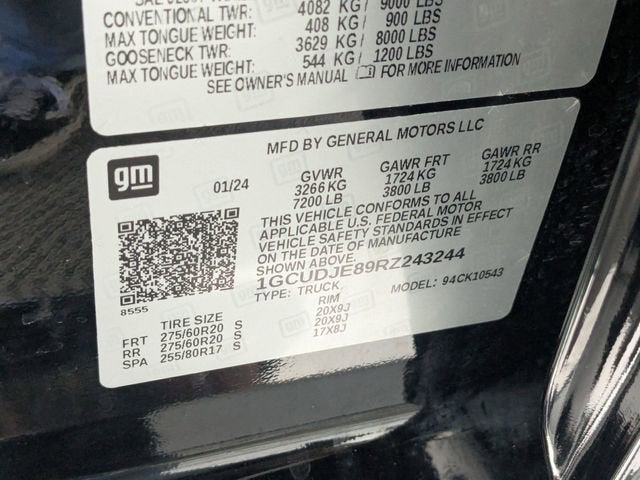 2024 Chevrolet Silverado 1500 High Country