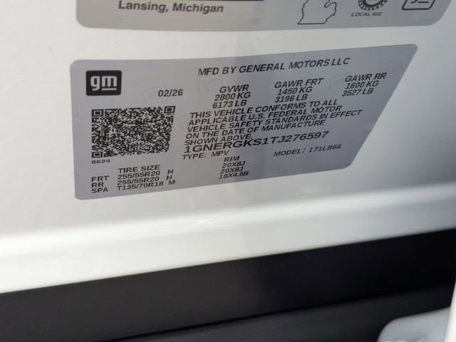 2026 Chevrolet Traverse LT