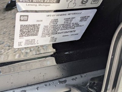 2026 Chevrolet Traverse LT