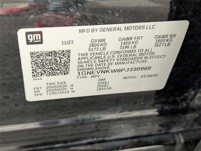 2023 Chevrolet Traverse High Country