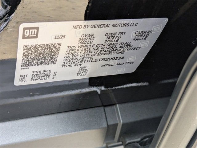 2026 Chevrolet Tahoe High Country