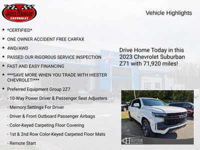 2023 Chevrolet Suburban Z71