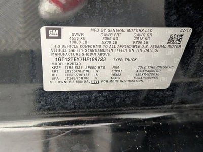 2017 GMC Sierra 2500 HD SLT