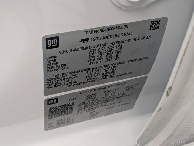 2025 GMC Sierra 1500 SLT