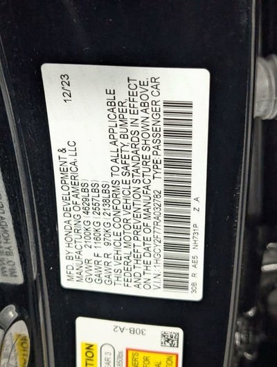 2024 Honda Accord Hybrid Sport-L