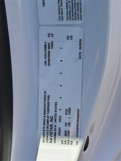 2024 Chevrolet Silverado 5500 HD Work Truck