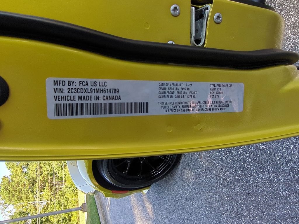 2021 Dodge Charger SRT Hellcat Redeye Widebody RWD