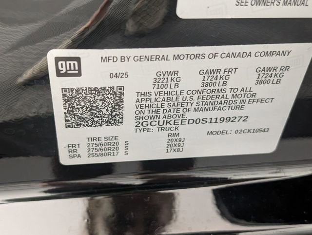 2025 Chevrolet Silverado 1500 RST