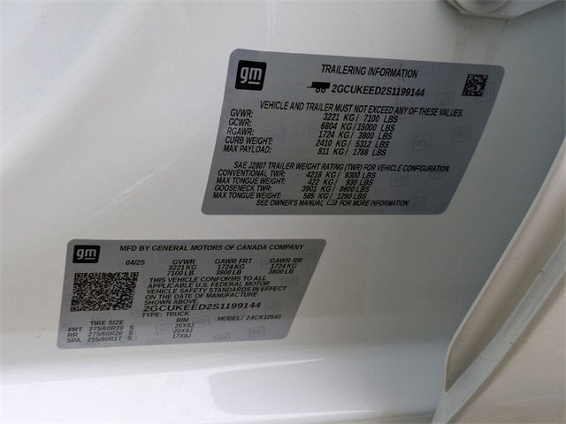 2025 Chevrolet Silverado 1500 RST