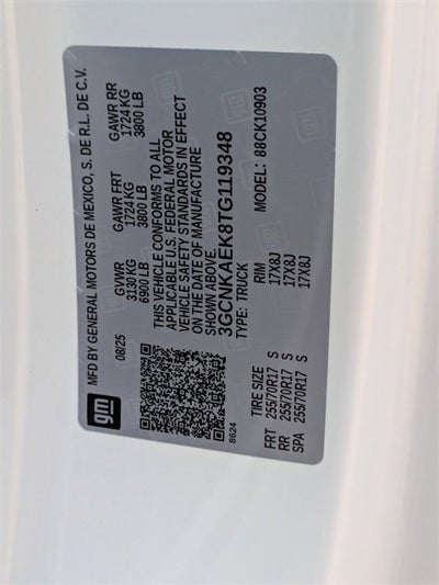 2026 Chevrolet Silverado 1500 WT