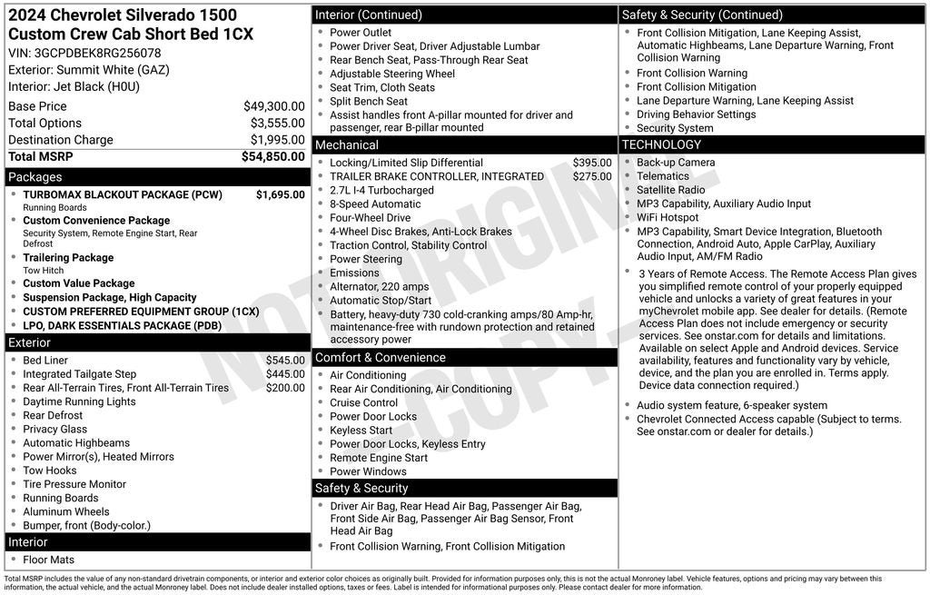 2024 Chevrolet Silverado 1500 Custom - Photo 37