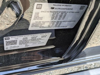 2026 Chevrolet Silverado 1500 Custom Trail Boss