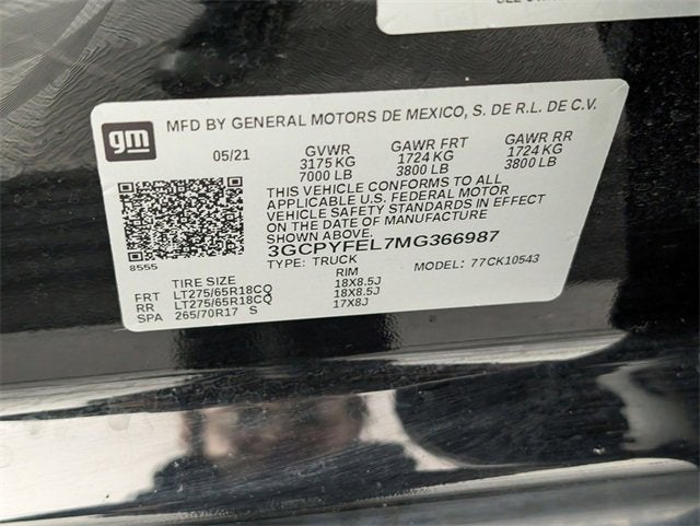 2021 Chevrolet Silverado 1500 LT Trail Boss