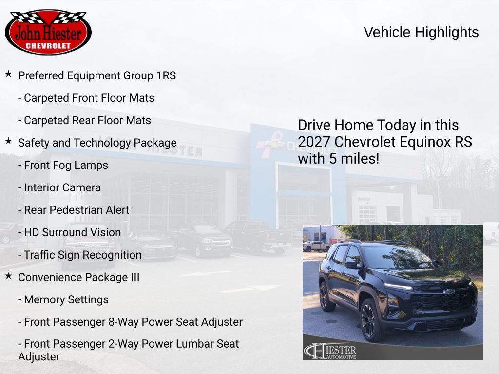 2027 Chevrolet Equinox RS
