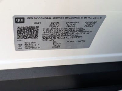 2026 Chevrolet Equinox LT