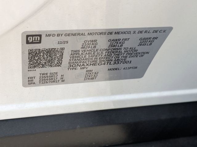 2026 Chevrolet Equinox LT