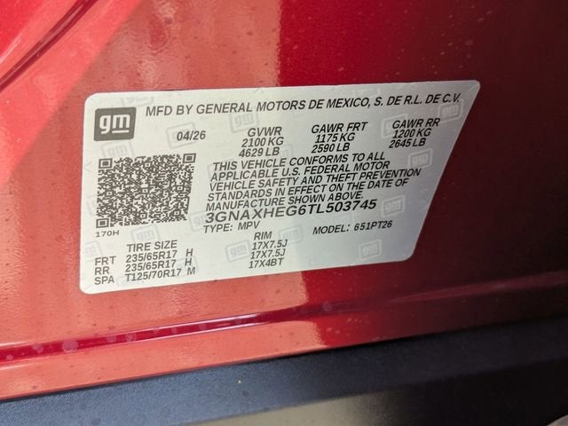 2026 Chevrolet Equinox LT