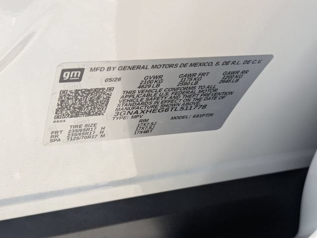 2026 Chevrolet Equinox LT