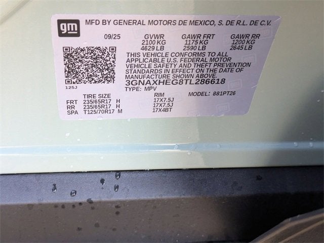 2026 Chevrolet Equinox LT