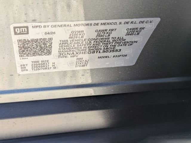 2026 Chevrolet Equinox LT