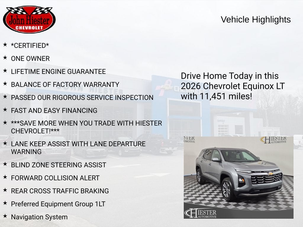 2026 Chevrolet Equinox LT
