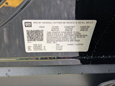 2026 Chevrolet Equinox LT