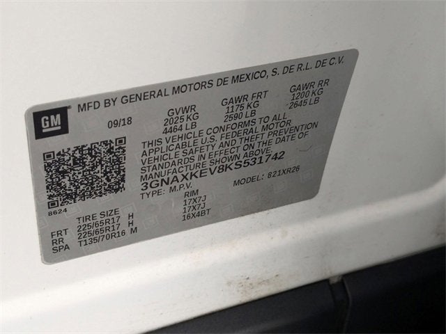 2019 Chevrolet Equinox LT