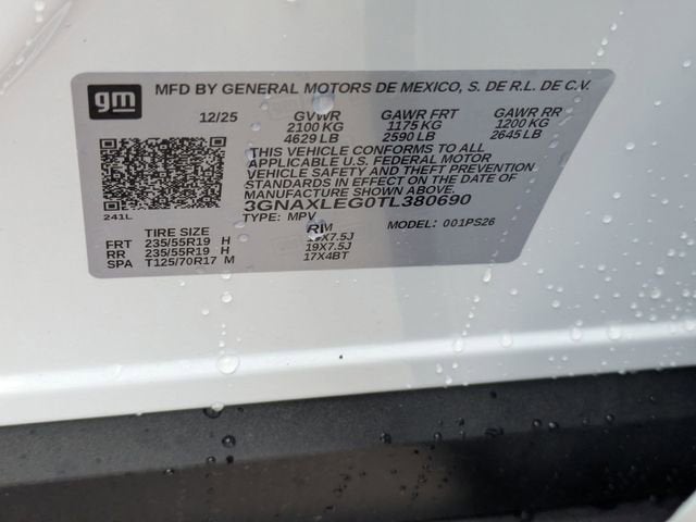 2026 Chevrolet Equinox RS