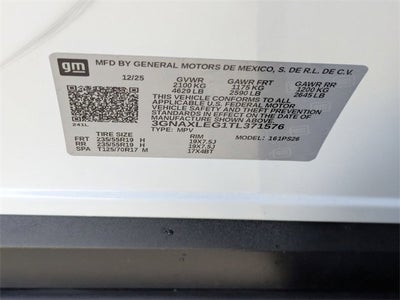 2026 Chevrolet Equinox RS