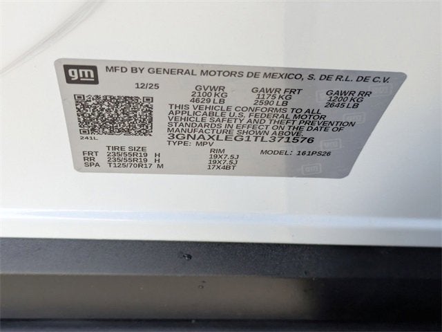 2026 Chevrolet Equinox RS