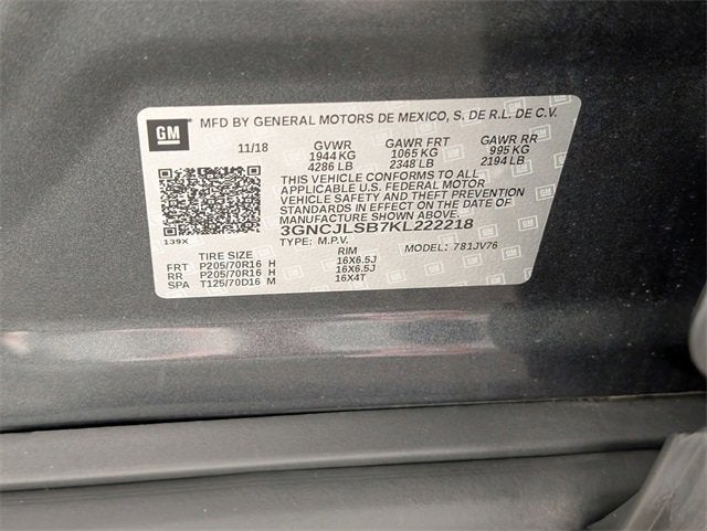 2019 Chevrolet Trax LT